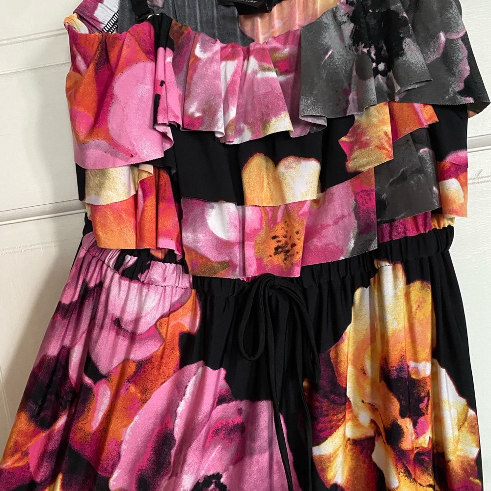 Floral Ruffle Maxi Dress - Picture 5 of 6